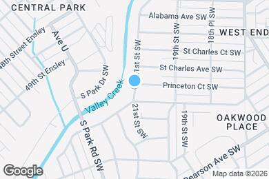 Map image of the property - 438 21st St SW