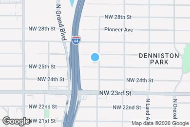 Map image of the property - 3405 NW 25th St