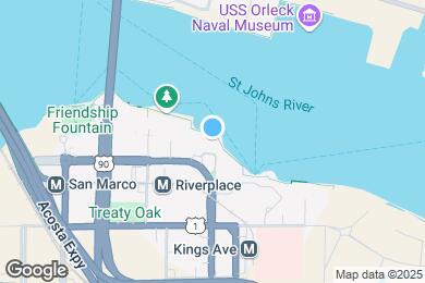 Map image of the property - 1431 Riverplace Blvd