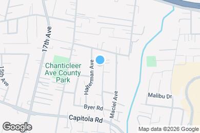 Map image of the property - 1979 Encina Dr