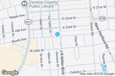 Map image of the property - 218 E 24th St
