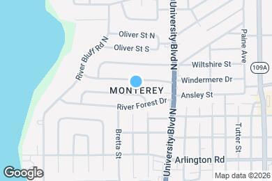 Map image of the property - 5453 Oak Forest Dr