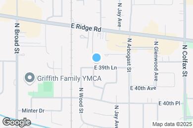 Map image of the property - 618 E 39th Ln