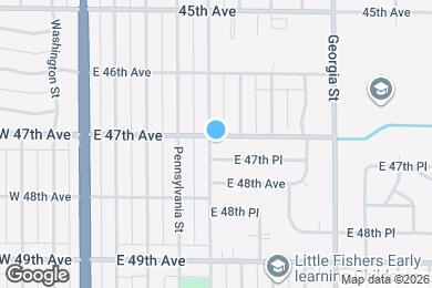 Map image of the property - 4703 Delaware St