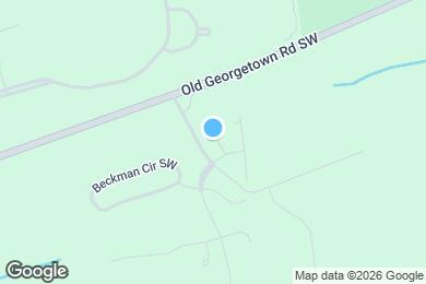 Map image of the property - 6434 Swainson St SW