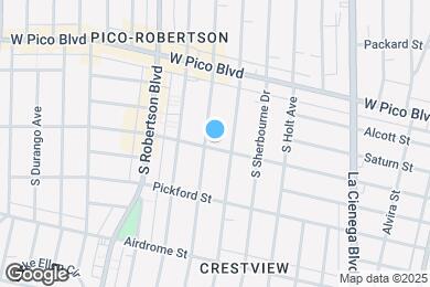 Map image of the property - 1482 S Shenandoah St