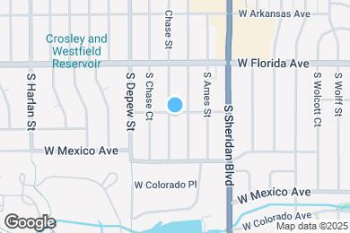 Map image of the property - 5480 W Iowa Ave