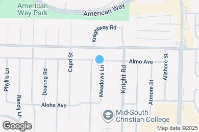 Map image of the property - 2959 Meadows Ln