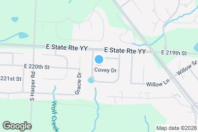 Map image of the property - 804 Covey Dr