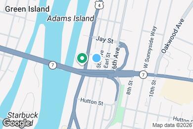 Map image of the property - 2425 5th Ave