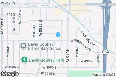 Map image of the property - 4074 W 4865 S