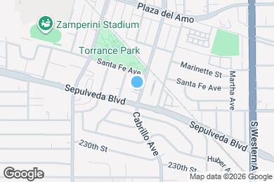 Map image of the property - 2745 Cabrillo Ave