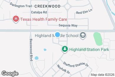 Map image of the property - 1312 Stetson Trail