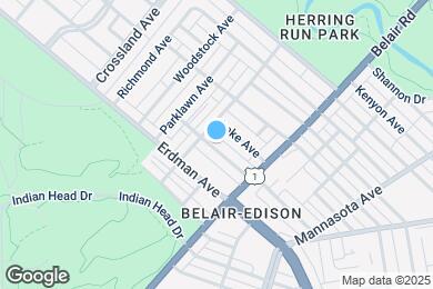 Map image of the property - 2818 Mayfield Ave