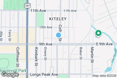 Map image of the property - 909 Collyer St