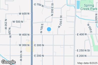 Map image of the property - 165 N 400 E