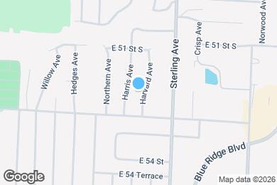Map image of the property - 5216 Harvard Ave
