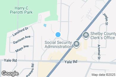 Map image of the property - 3621 Mozelle St