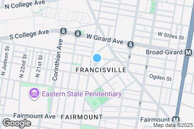 Map image of the property - 873 Perkiomen St