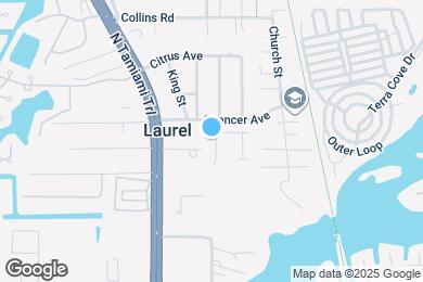 Map image of the property - 17027 Coral Dr