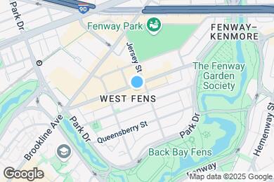 Map image of the property - 1312 Boylston St