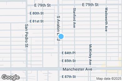 Map image of the property - 8310 Avalon Blvd