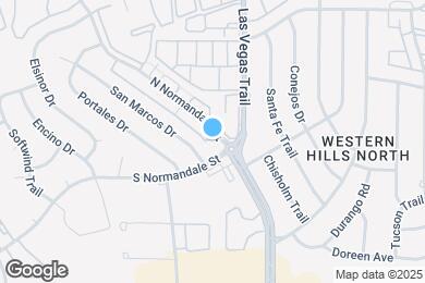 Map image of the property - 8611 N Normandale St