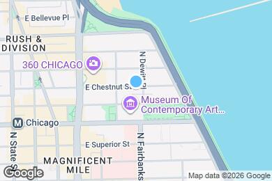 Map image of the property - 850 N Dewitt Pl