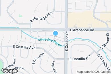 Map image of the property - 7152 E Briarwood Cir