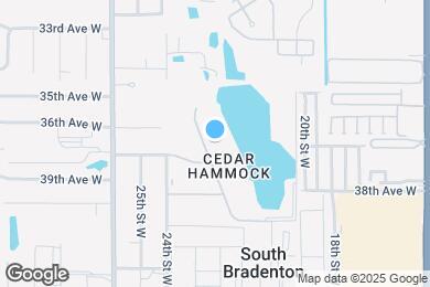 Map image of the property - 3719 Lake Bayshore Dr