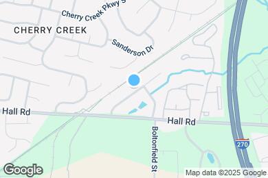 Map image of the property - 1015 Cypress Ridge Pl