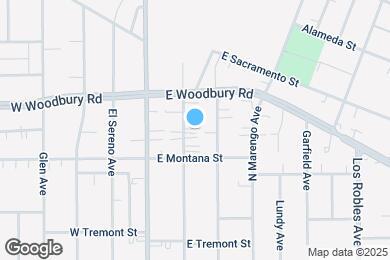 Map image of the property - 2104 Raymond Ave