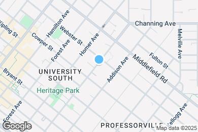 Map image of the property - 572 Channing Ave
