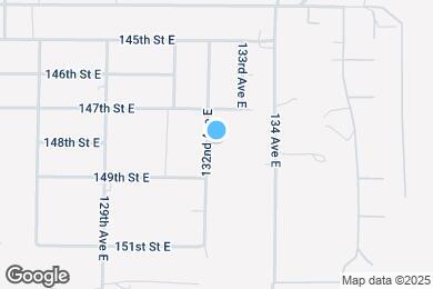 Map image of the property - 14801 132nd Ave E