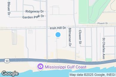 Map image of the property - 1664 Beach Blvd