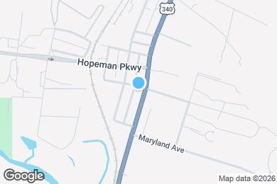 Map image of the property - 1451 N Delphine Ave