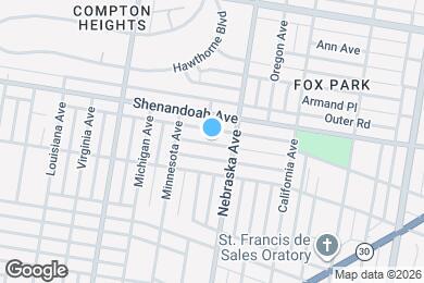 Map image of the property - 2925 Victor St