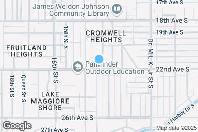 Map image of the property - 1211 22nd Ave S