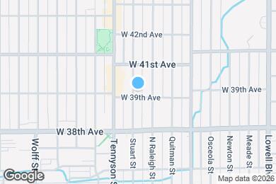 Map image of the property - 3910 Stuart St