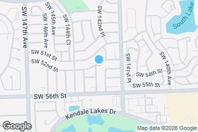 Map image of the property - 14272 SW 52nd St