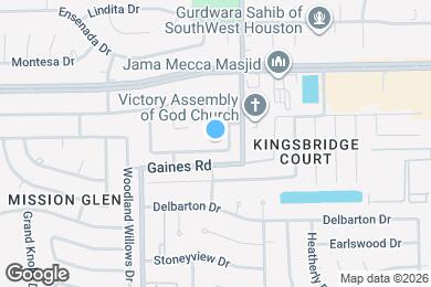 Map image of the property - 15118 Loma Paseo Dr