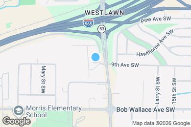 Map image of the property - 4304 9th Ave SW