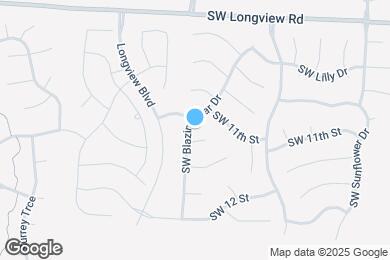 Map image of the property - 1113 SW Blazing Star Dr