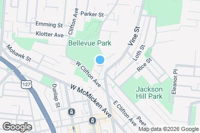 Map image of the property - 2101 Ohio Ave