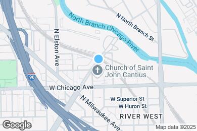 Map image of the property - 1024 W Fry St
