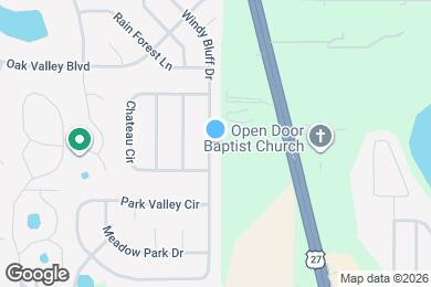 Map image of the property - 1117 Windy Bluff Dr