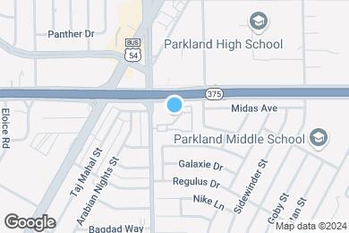 Map image of the property - Parkland Pointe