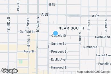 Map image of the property - 1745 Garfield St