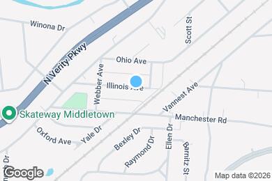 Map image of the property - 3210 Illinois Ave