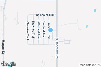 Map image of the property - 1800 Cimarron Trail